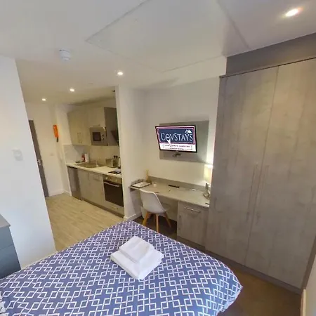 Signature House - Contemporary Studios In Coventry City Centre, Free Parking, By Covstays Exterior photo